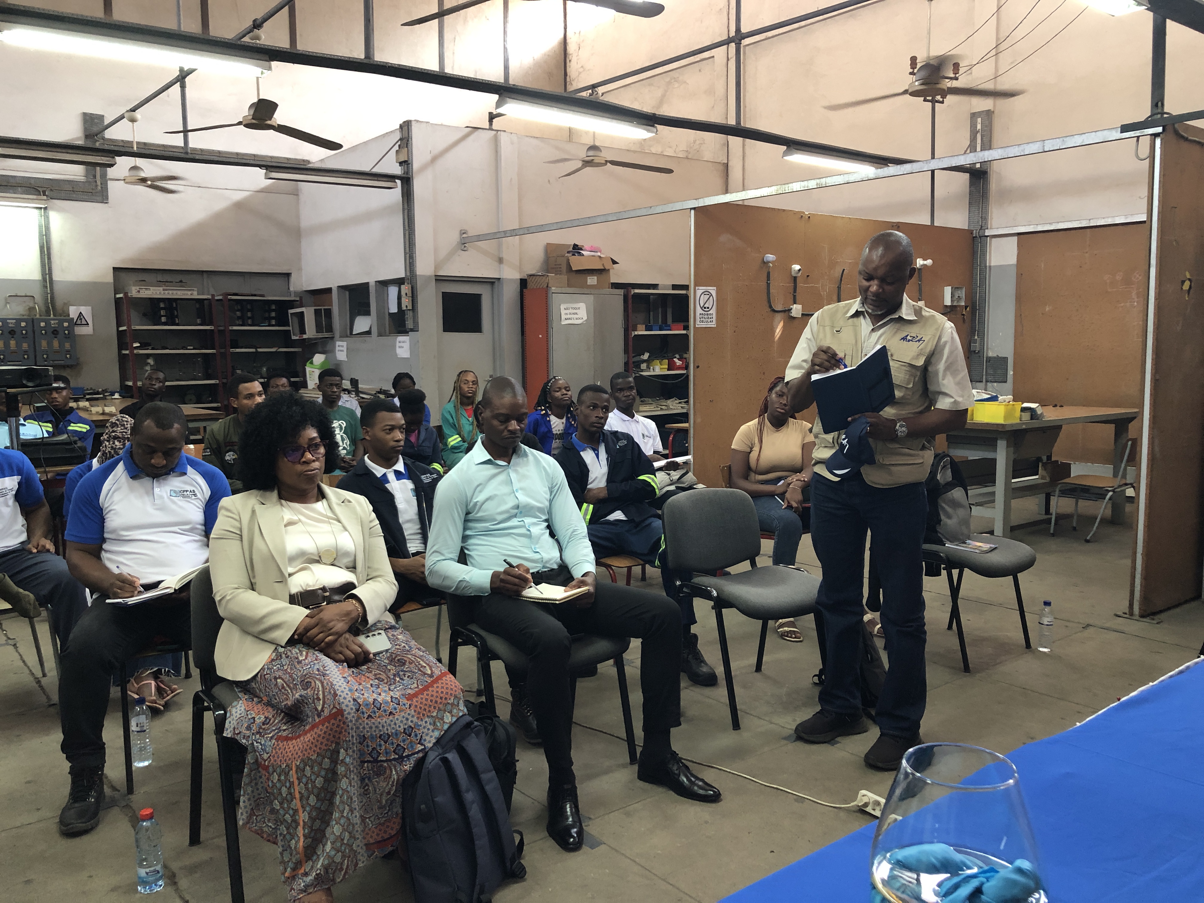 AURAS PROMOVE PALESTRA NO CFPAS